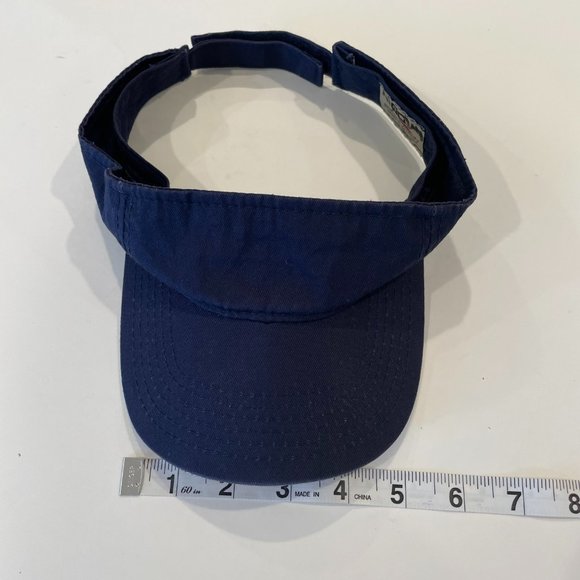 CHILDREN’S UNISEX SUN VISOR BLUE OC SPORTS - Picture 6 of 8